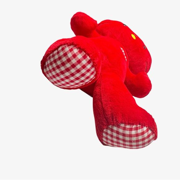 Limited Edition 2011 Hello Kitty Build A Bear Sanrio Red Gingham Heart NO BOW - Picture 7 of 11